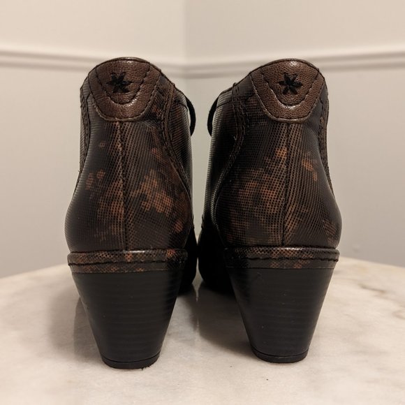 Rockport Cobb Hill Collection Lace-Up Oxford Inspired Heeled Boots (Size 8 US) - Picture 4 of 4